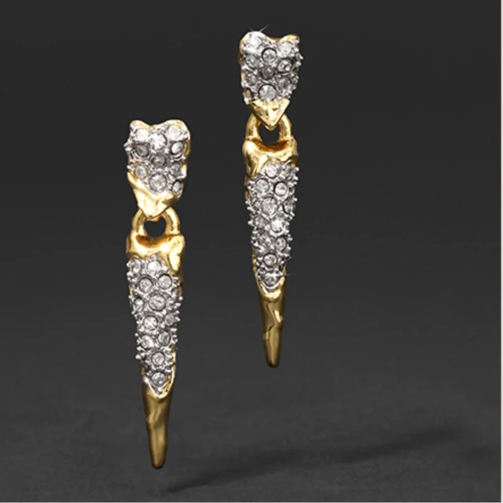 ALEXIS BITTAR • Solanales Crystal Spear Drop Earrings